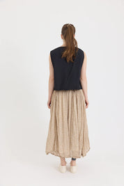 Ulla Skirt- Double Cotton Voile- Ginza Print