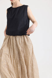 Ulla Skirt- Double Cotton Voile- Ginza Print