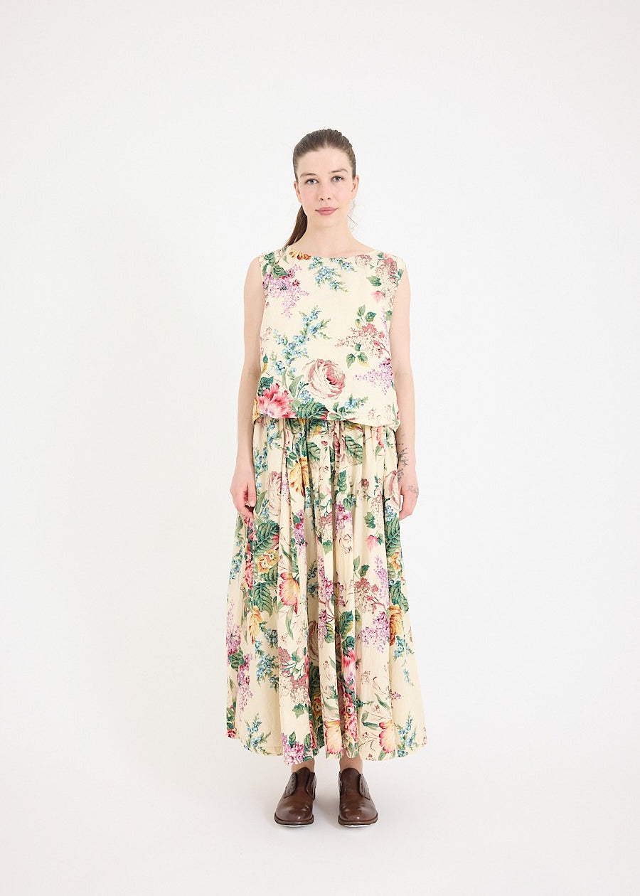 Metta Melbourne Anna Top in Bouquet Print