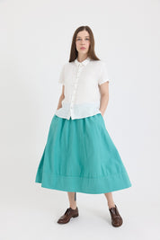 Cliff Linen Shirt- White