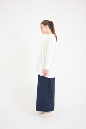 Coal Miners Shirt- Triple Gauze Cotton- White