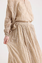 Ulla Skirt- Double Cotton Voile- Ginza Print