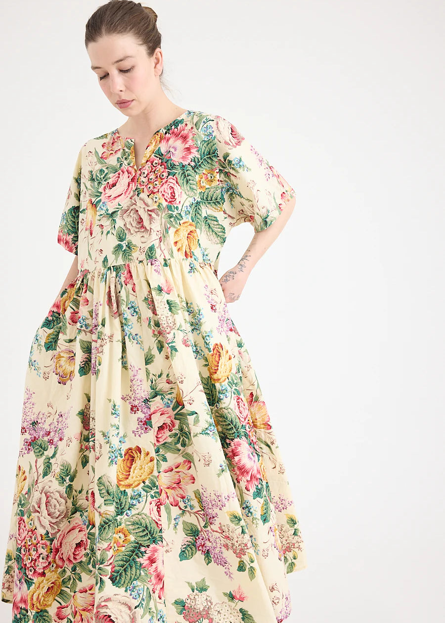 Metta Melbourne Paloma Dress in Bouquet Print