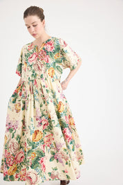 Metta Melbourne Paloma Dress in Bouquet Print