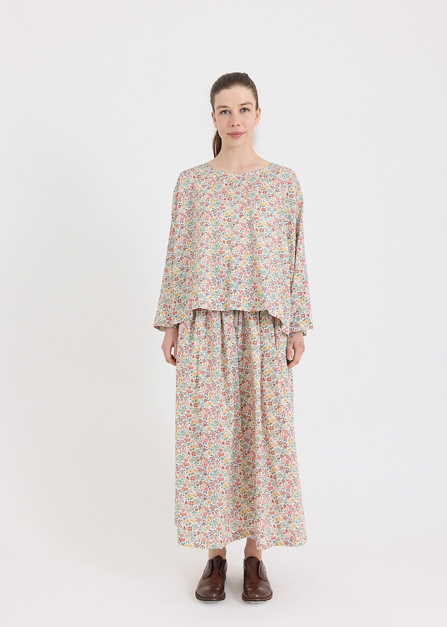 Metta Melbourne Liberty Print Emily Skirt in Annabella