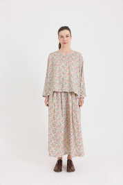 Metta Melbourne Liberty Print Emily Skirt in Annabella