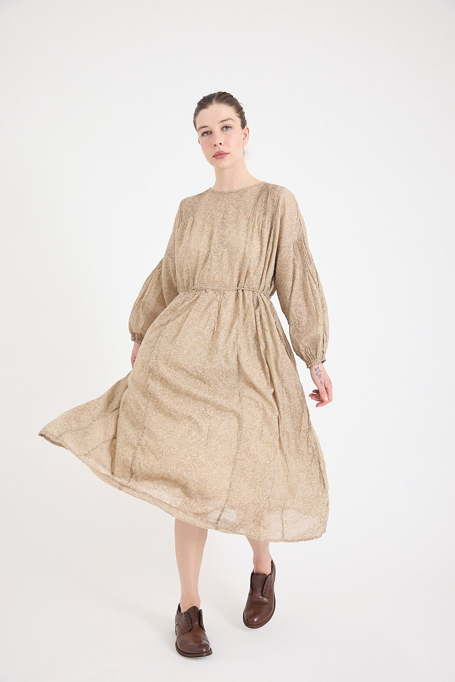 Metta Melbourne June Dress in Ginza Print Cotton Voile