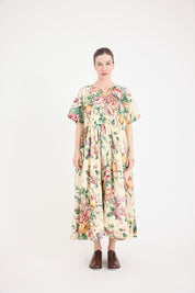 Paloma Dress- Bouquet Print