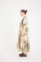Paloma Dress- Bouquet Print