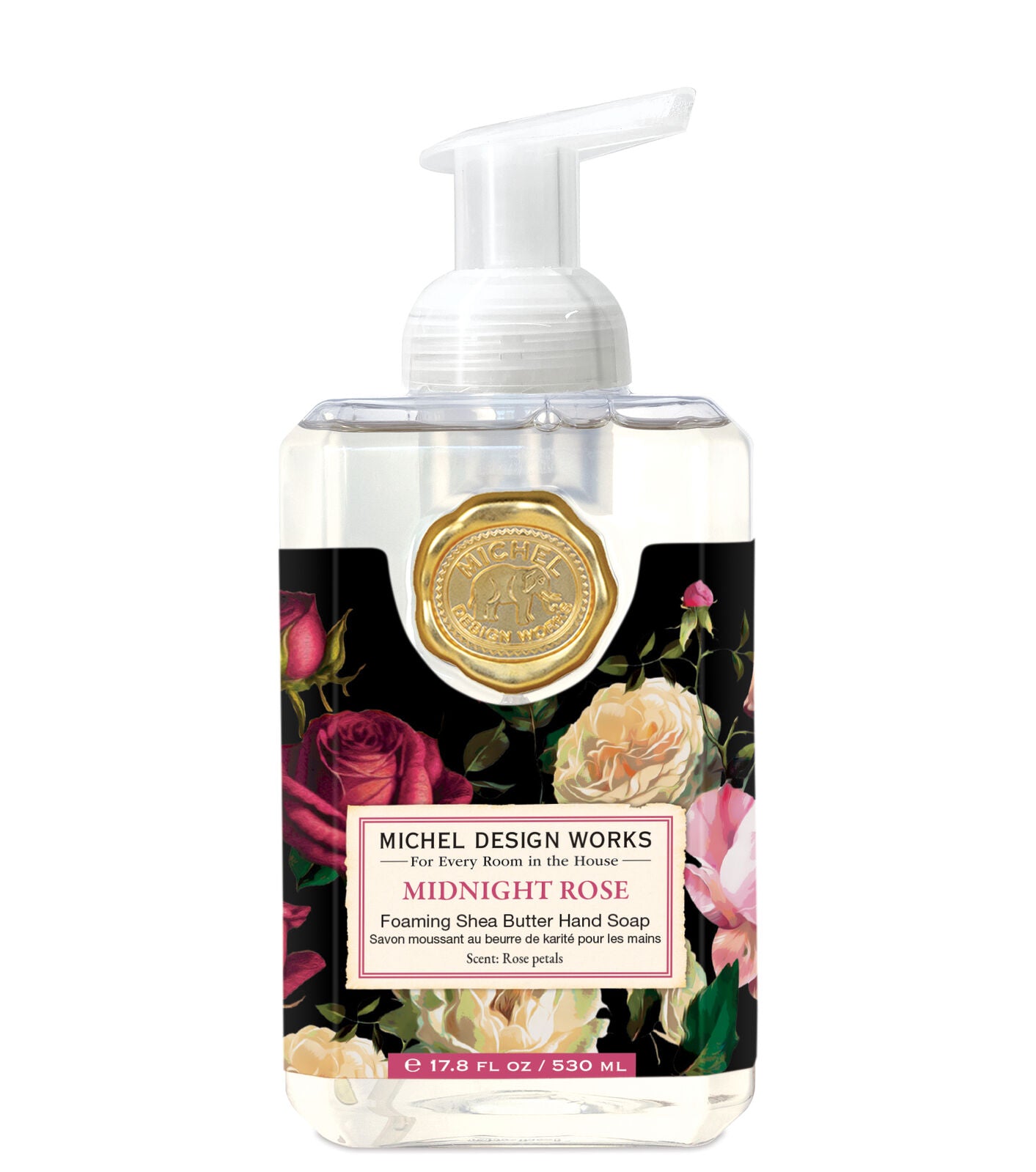 Michel Design Foaming Soap in Midnight Rose Frangrance