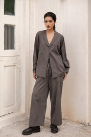 Sahana Mihi Short Jacket in Stripe