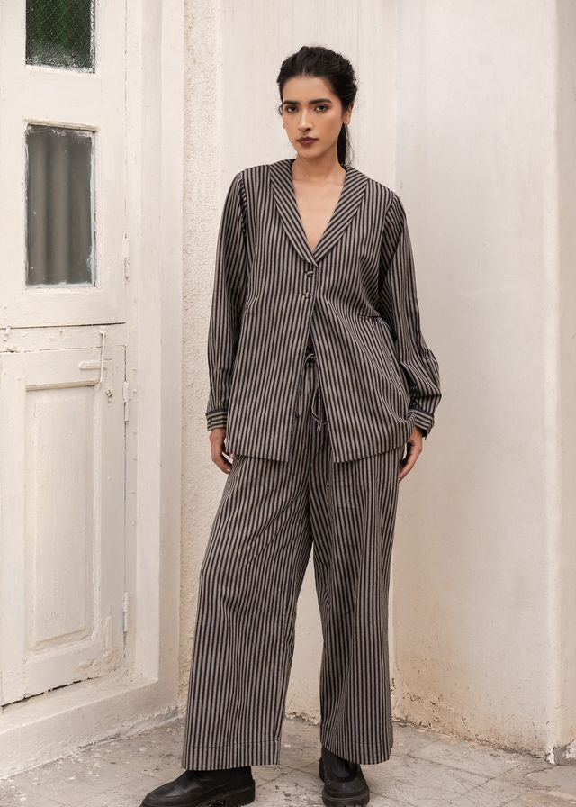 Sahana Mihi Short Jacket in Stripe