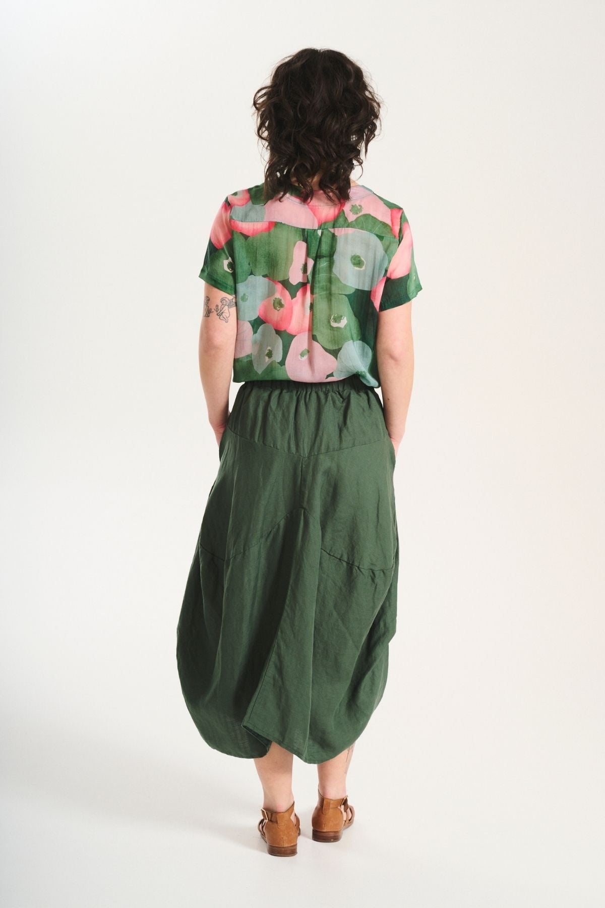 Milwaukee Solenne Skirt- Sage