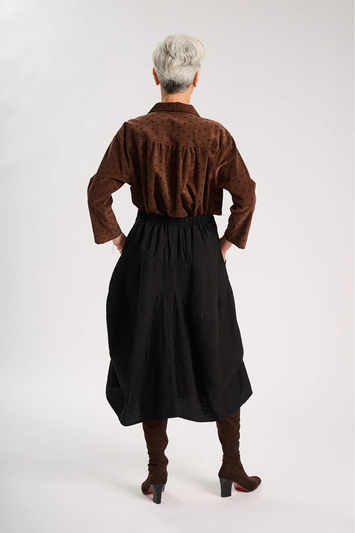 Milwaukee Verona Cotton Skirt- Black