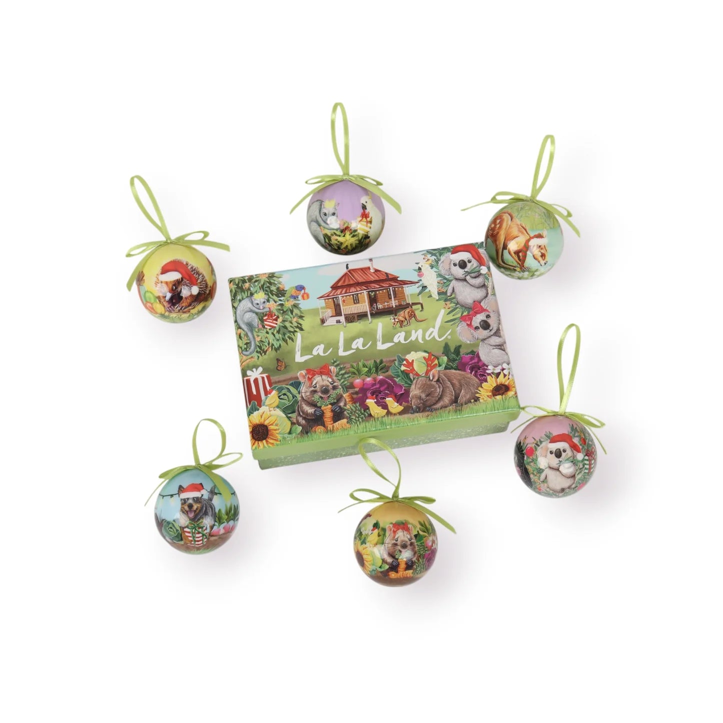 Mini Bauble Set- Garden Giggles