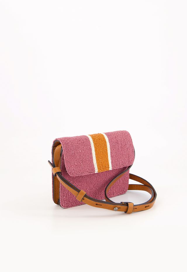 Mini Fold Bag- Beaded