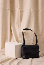 Nancybird Mini Line Shoulder Bag in Black