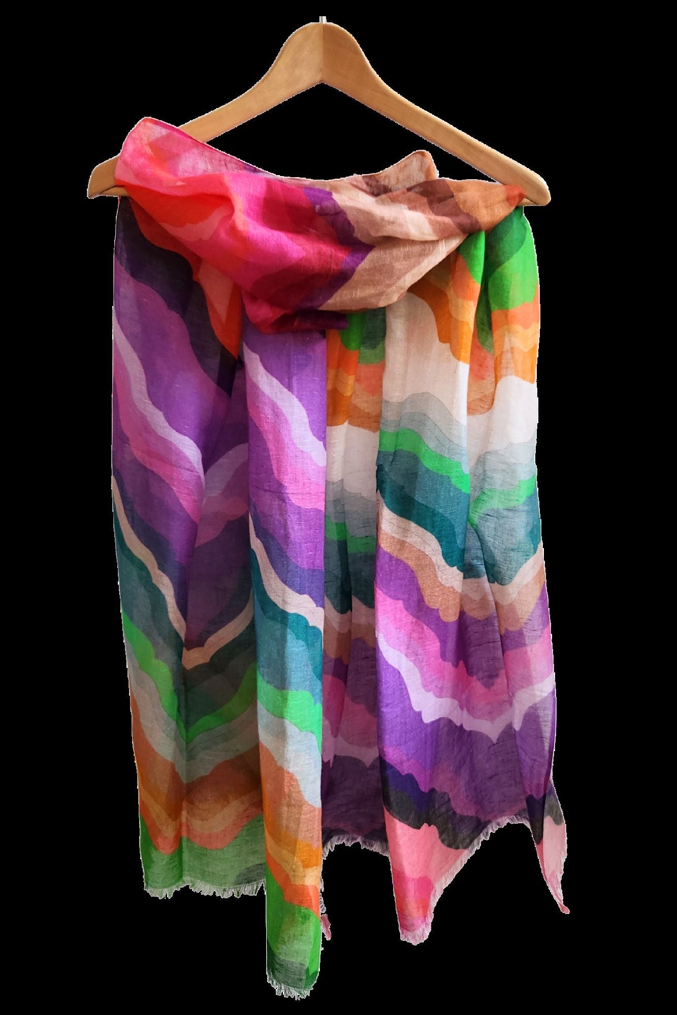 Directions International Misty Mountain Linen Blend Scarf