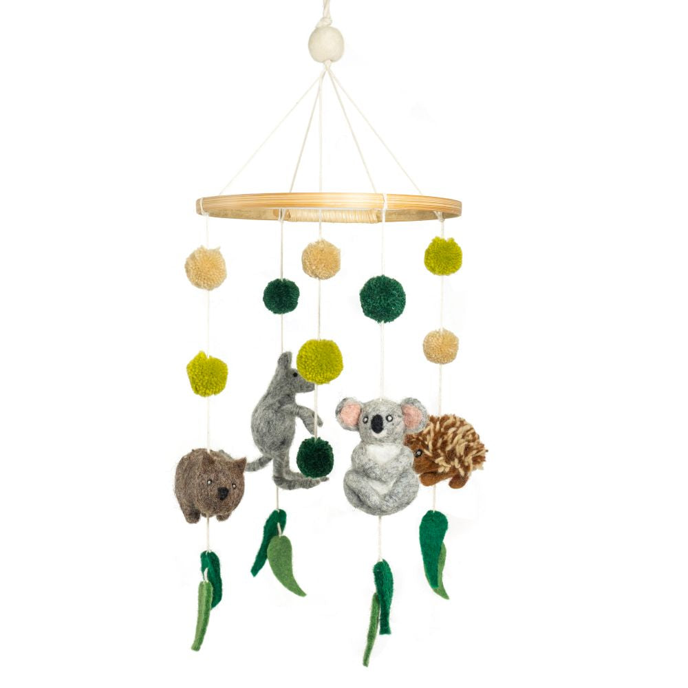 Handmade Felted Mobile