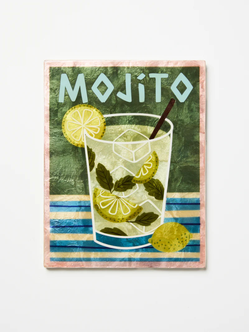 Jones & Co Happy Hour Mojito Wall Tile