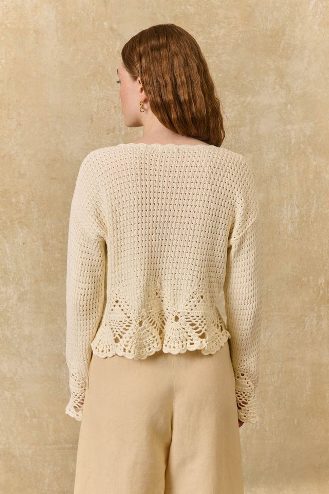 Molya Cardigan- Cream