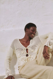 Molya Cardigan- Cream