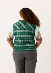 Mulla Vest- Fern Check