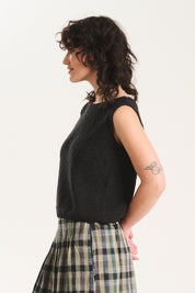 Muse Vest- Black