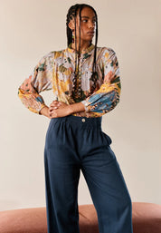 Charlotte Pant- Steel Blue