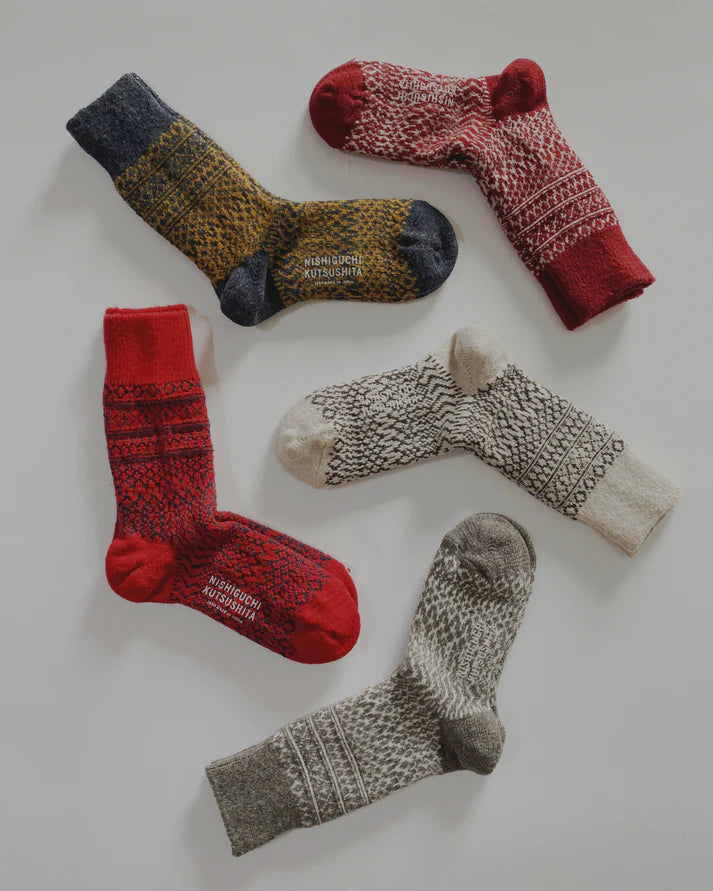 Olso Wool Jacquard Socks