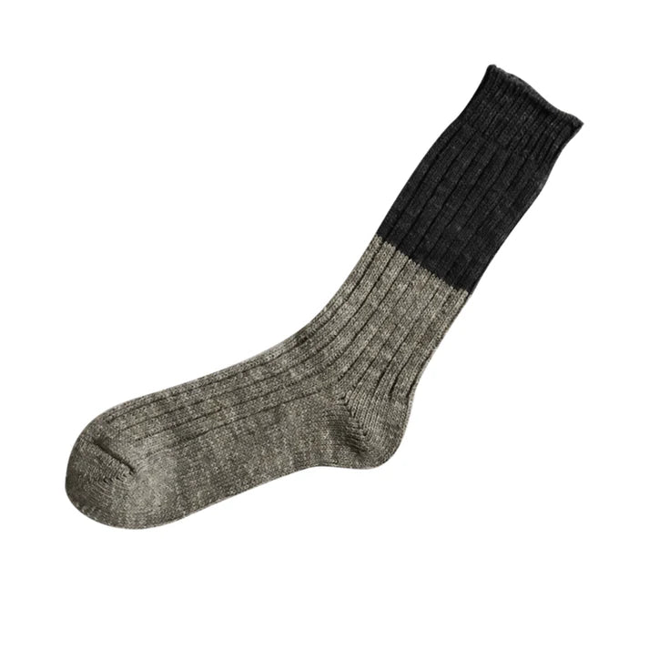 Boston Wool Cotton Slab Socks