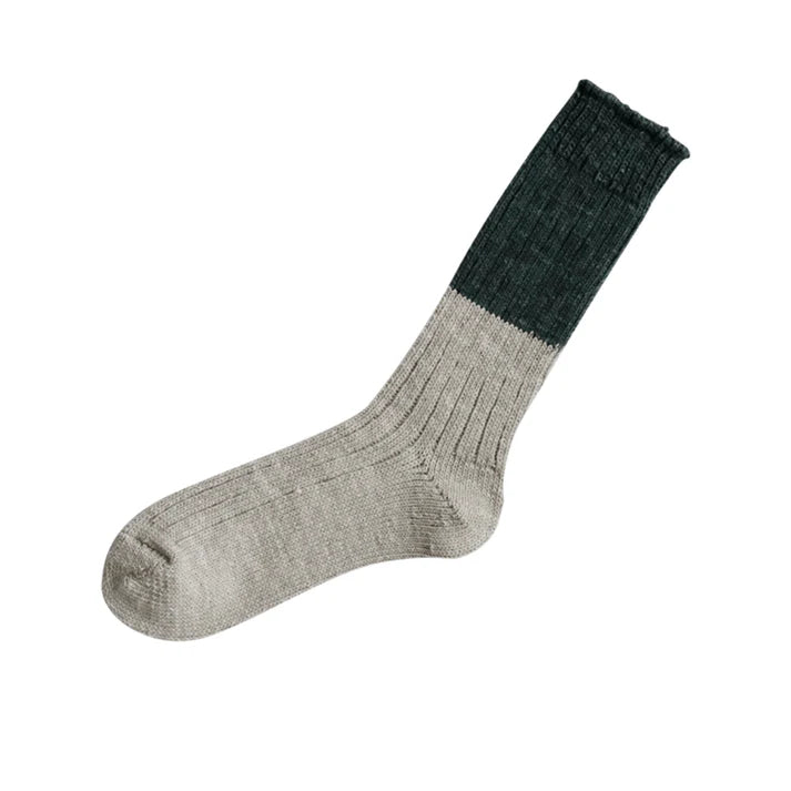 Boston Wool Cotton Slab Socks