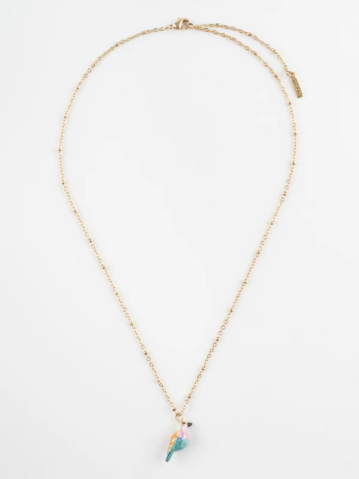Roller Bird Necklace