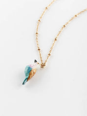 Roller Bird Necklace
