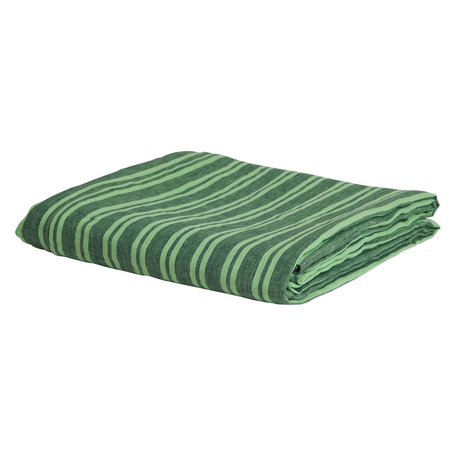 Nadine Linen Sheet- Forest
