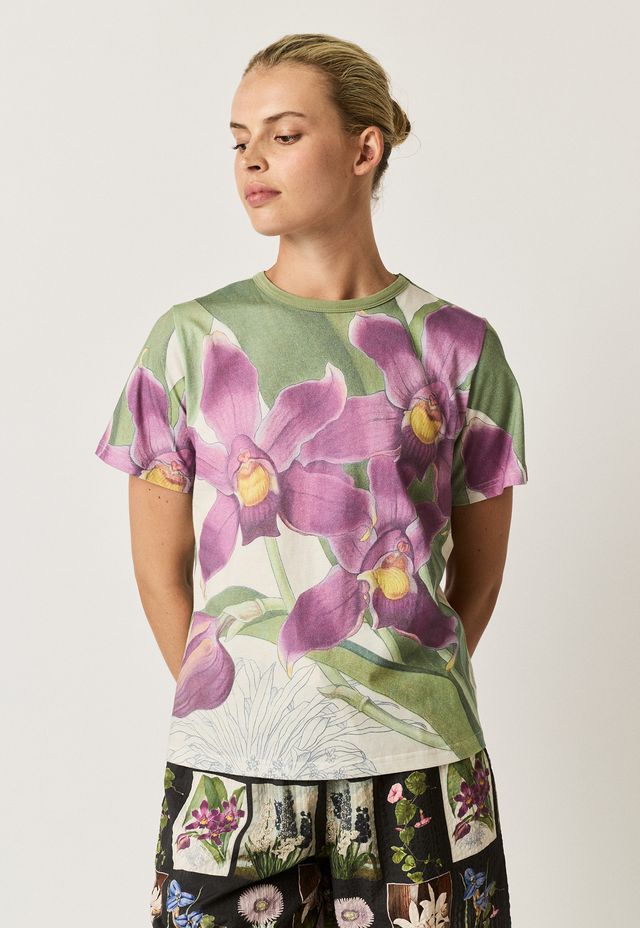 Apollo Tee- Bollea Orchid