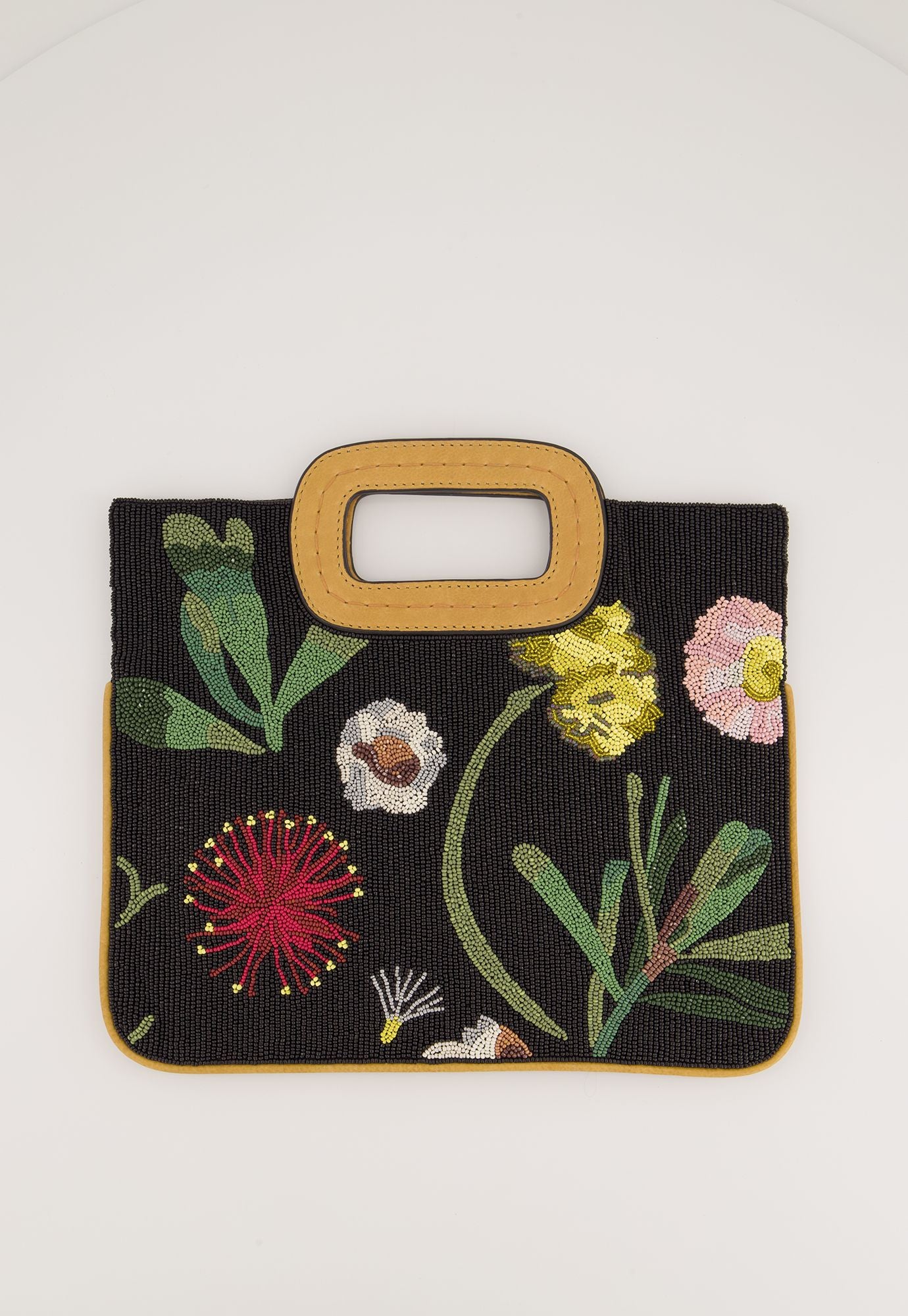 Beaded Bag- Floratone