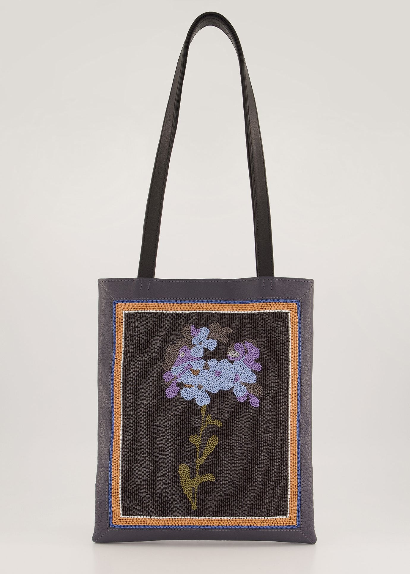 Nancybird Beaded Tote in Navy