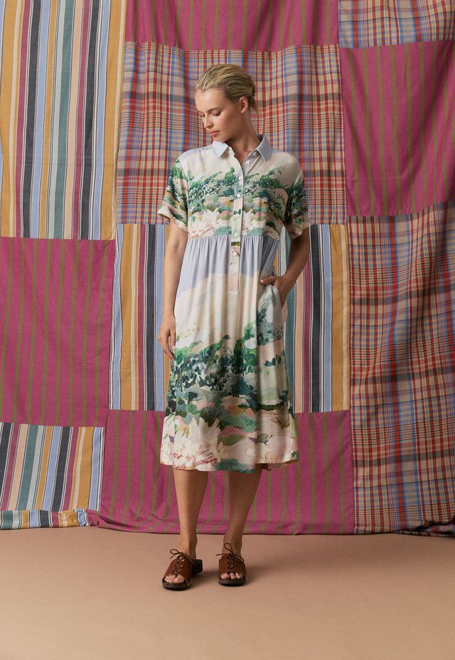 Nancybird Hart Dress Mountain Peak
