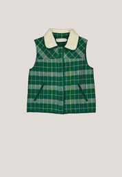 Mulla Vest- Fern Check
