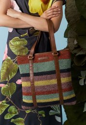 Stripe Tote- Archive