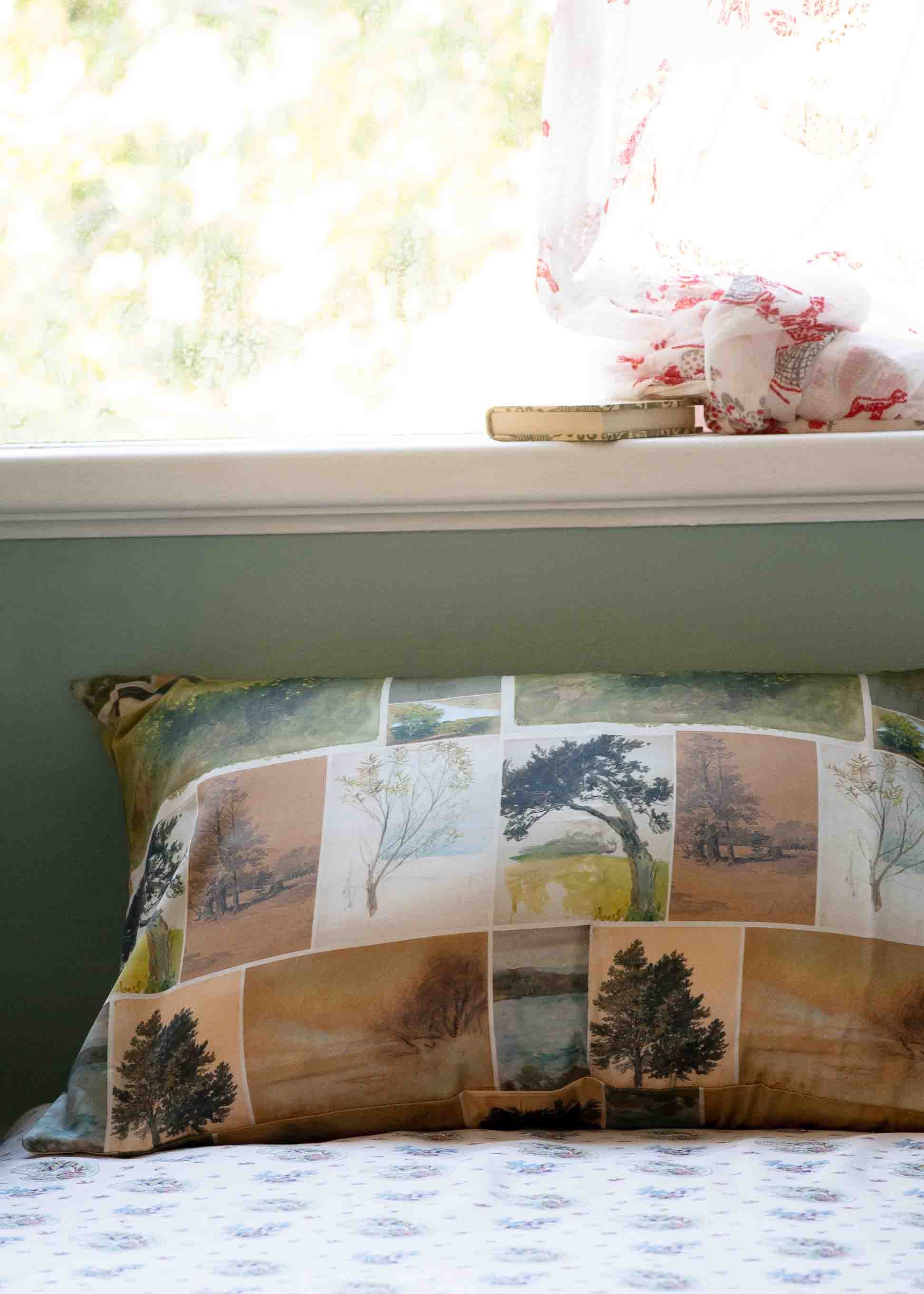 Lazybones Set of 2 Pillowcases- Nature Studies