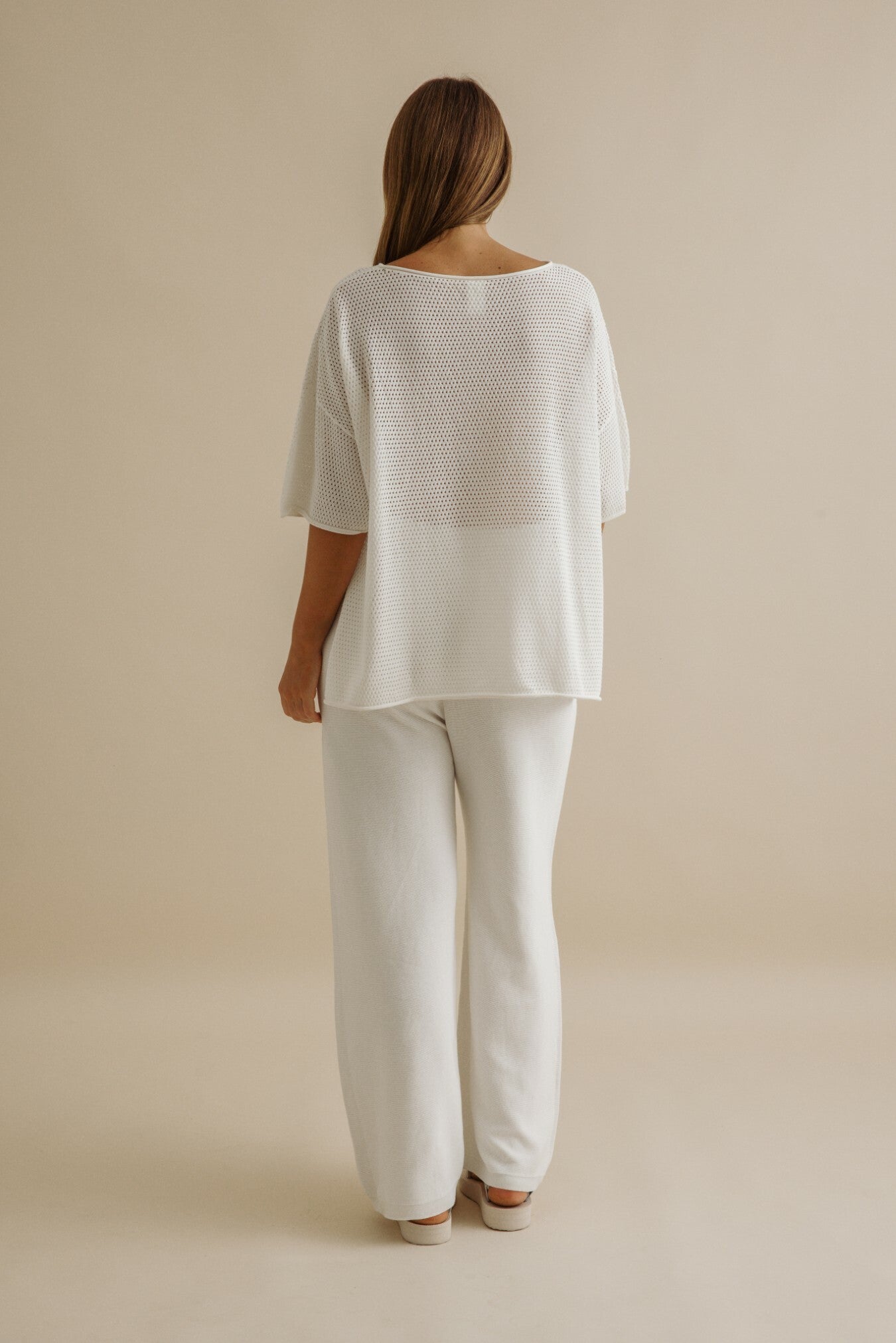 Nautilus Shortsleeve Pullover- Milk