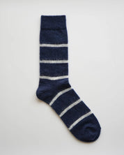 Olso Mohair Wool Border Socks