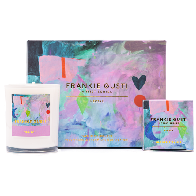 Frankie Gusti Candle & Steamer Duo- Nectar