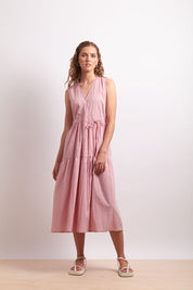 Neris Tie the Knot Dress in Quartz
