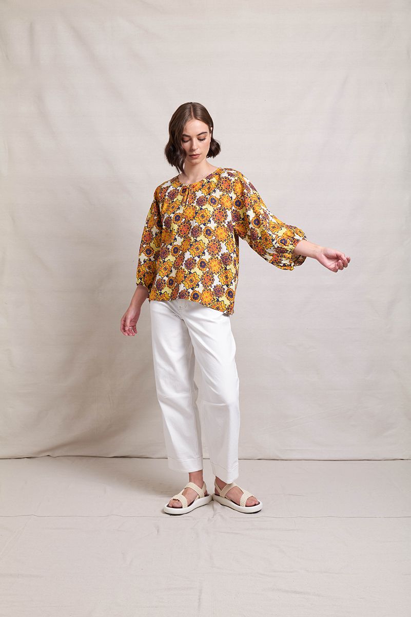 Baubles Top- Marigold