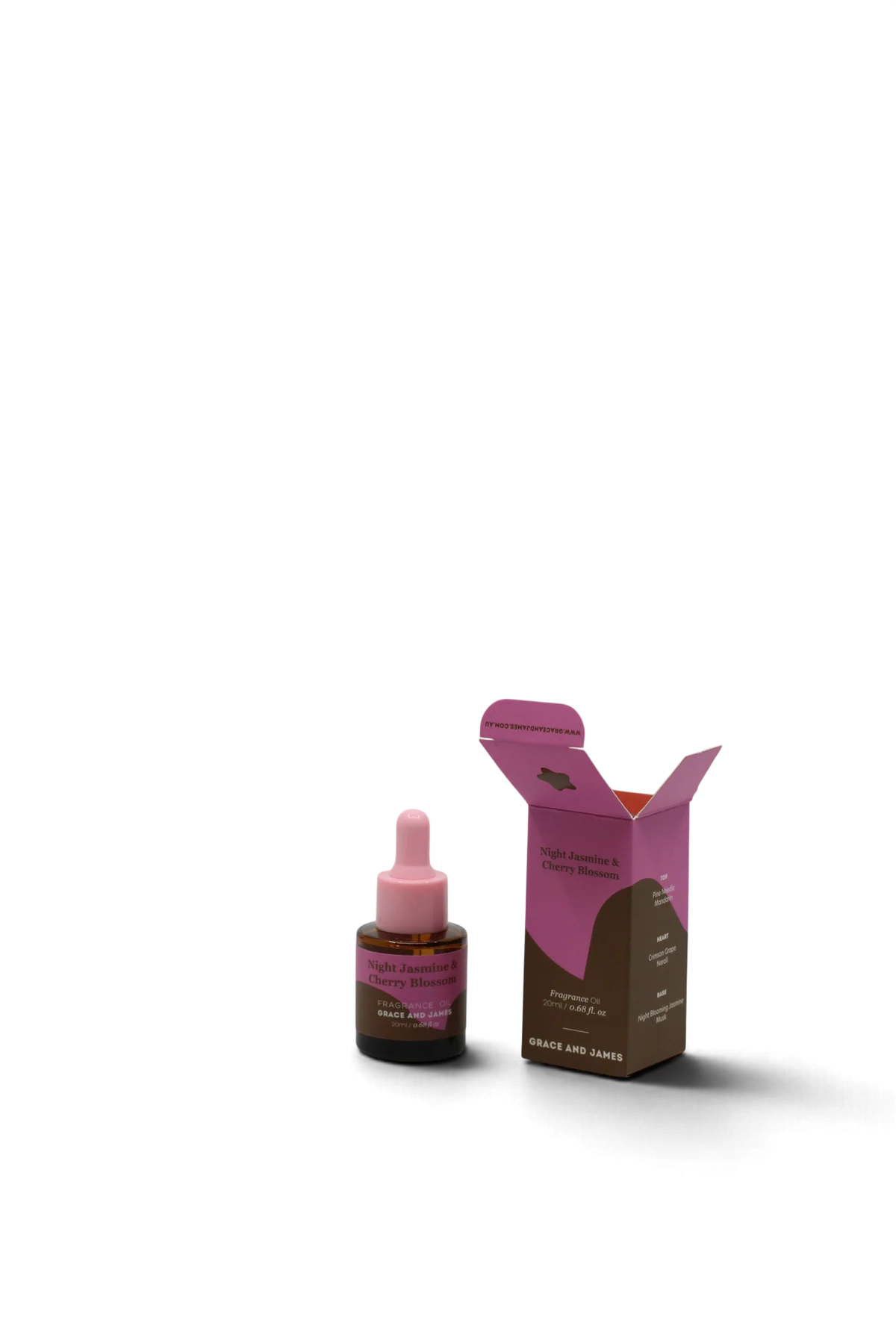 BLOOM Felt Air Freshener- Night Jasmine & Cherry Blossom