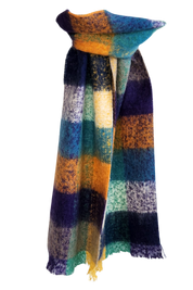 Directions International Nobody Gets Me Mohair blend Scarf in Marmalade