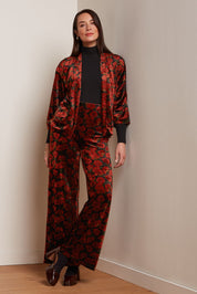 King Louie Noor Jacket in Bloom Velvet